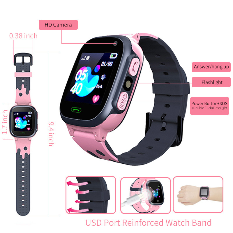 Kids Smart Watch Waterproof Sm - Smartwatch Watches Gift For Girls avis et prix