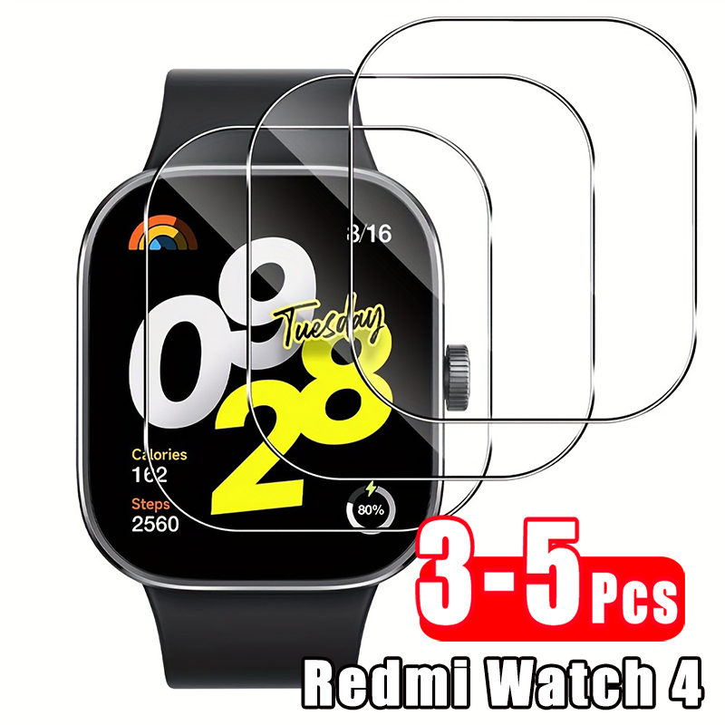 3-5Pcs Premium Tempered Glass  - Smartwatch Watches Xiaomi avis et prix