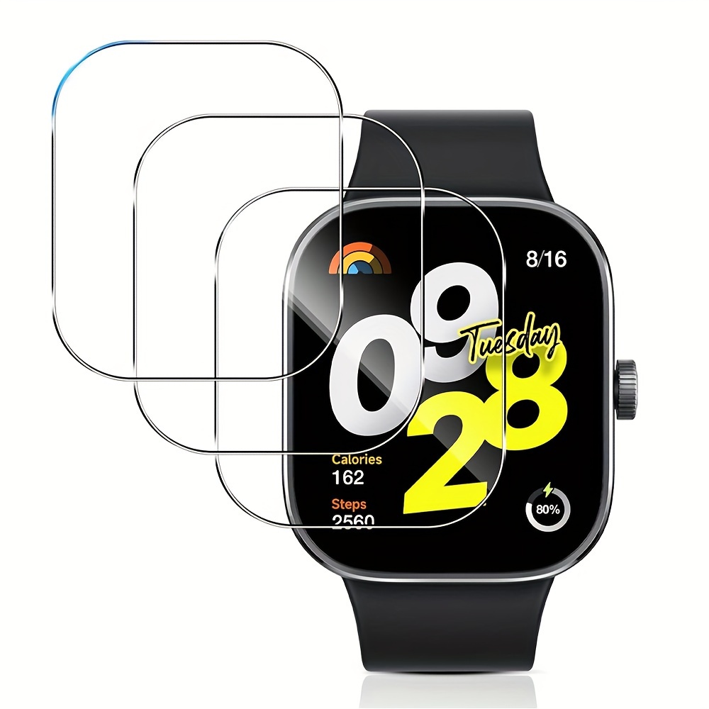 3-5Pcs Premium Tempered Glass  - Smartwatch Watches Xiaomi avis et prix