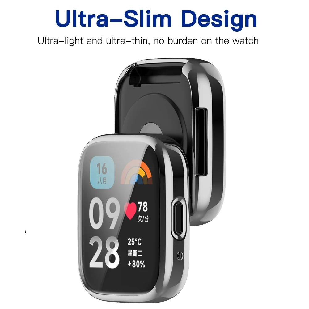 TPU Screen Protector Cover For - Smartwatch Watches Xiaomi avis et prix