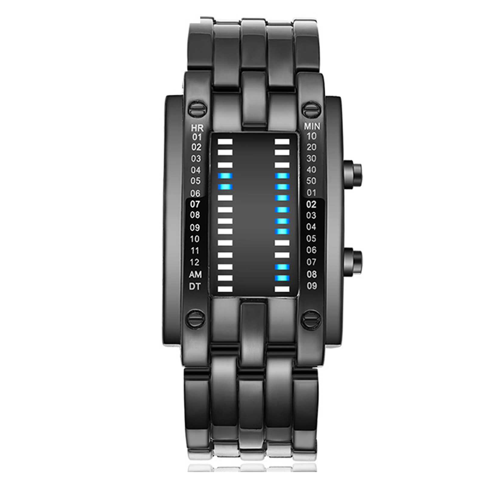 Premium Binary Matrix Blue LED - Smartwatch Premium Watches For Women avis et prix
