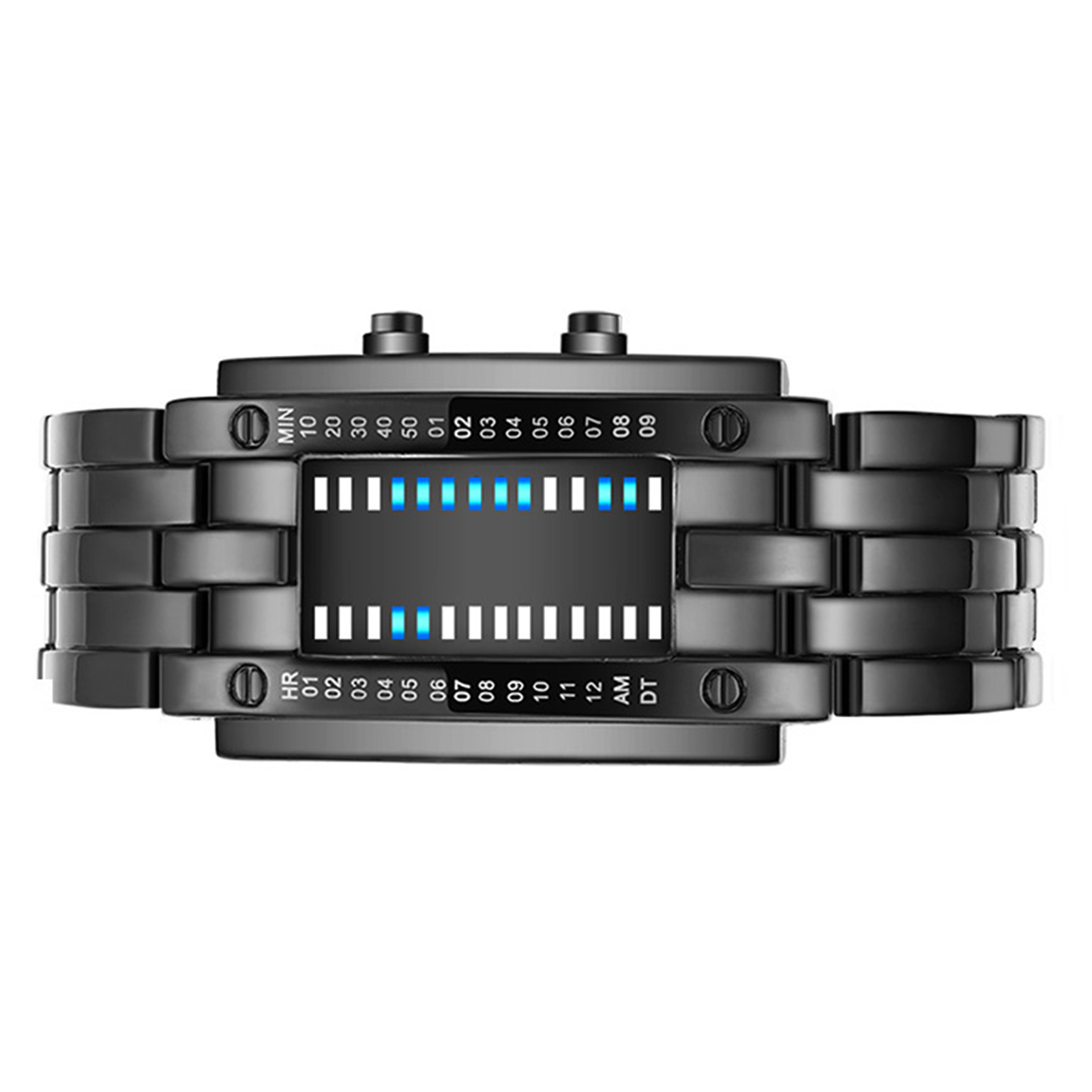 Premium Binary Matrix Blue LED - Smartwatch Premium Watches For Women avis et prix