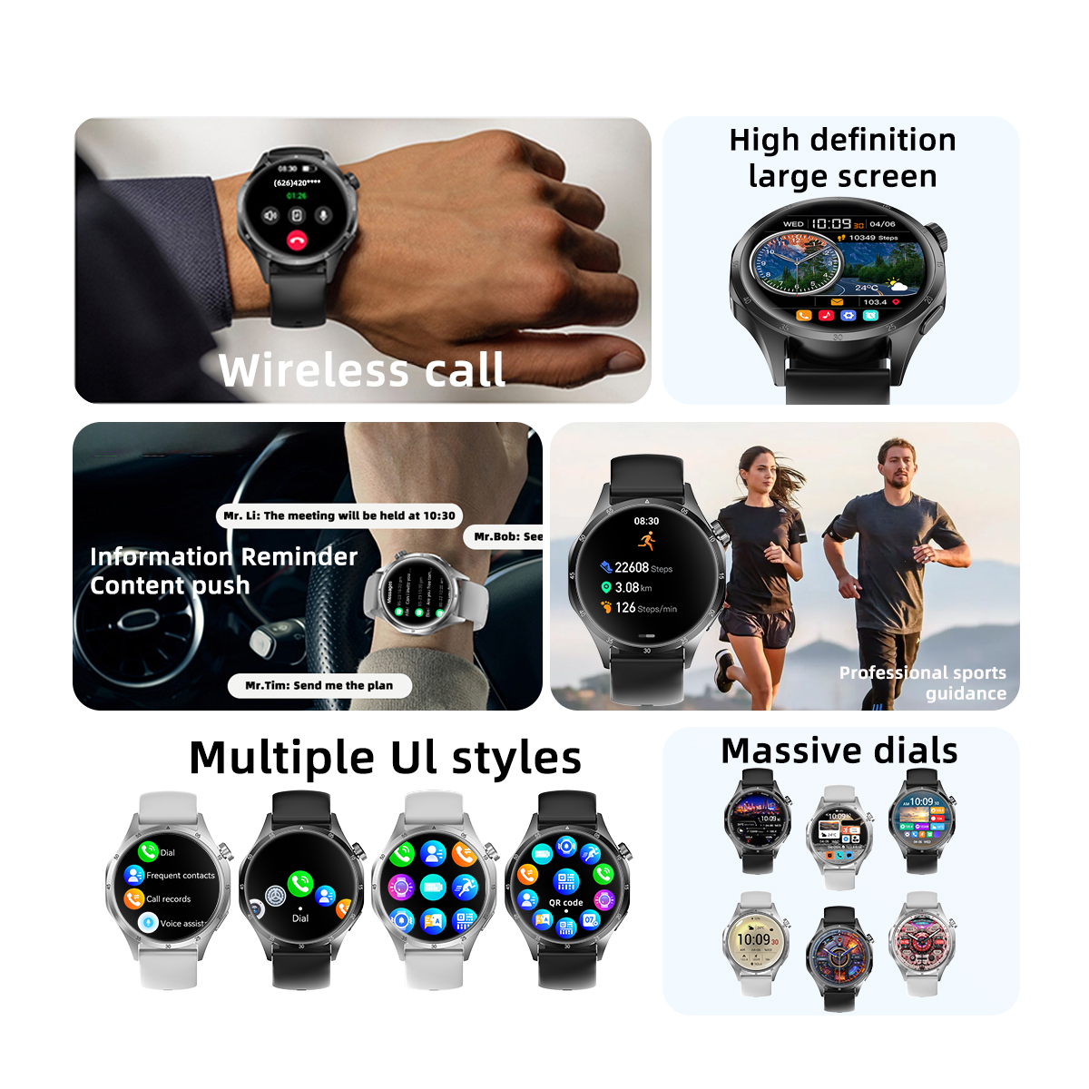 2026 Watch 5 Pro GPS Track Com - Smartwatch Running Watches For Men avis et prix