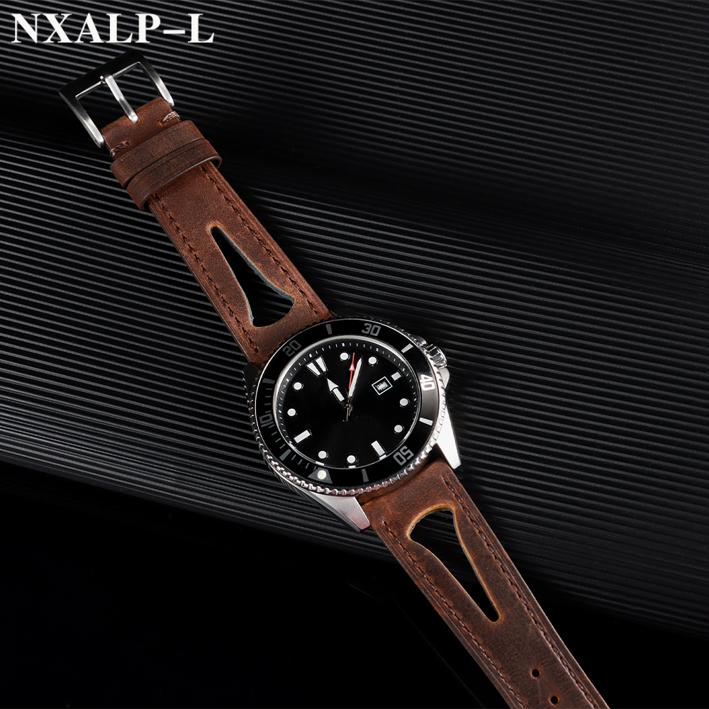 Cowhide Watch Band 20mm 21mm 2 - Omega Watches Smartwatch avis et prix