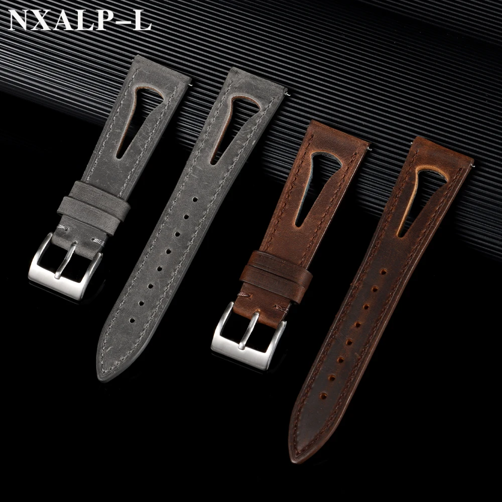 Cowhide Watch Band 20mm 21mm 2 - Omega Watches Smartwatch avis et prix