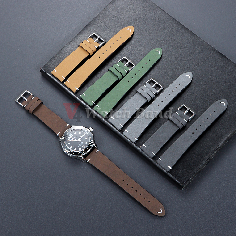 Vintage Matte Leather Watch Ba - Omega Watches Smartwatch avis et prix