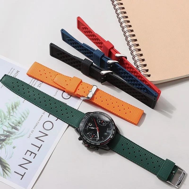 New Tropical Rubber Strap for  - Smartwatch Casio Watches For Men avis et prix
