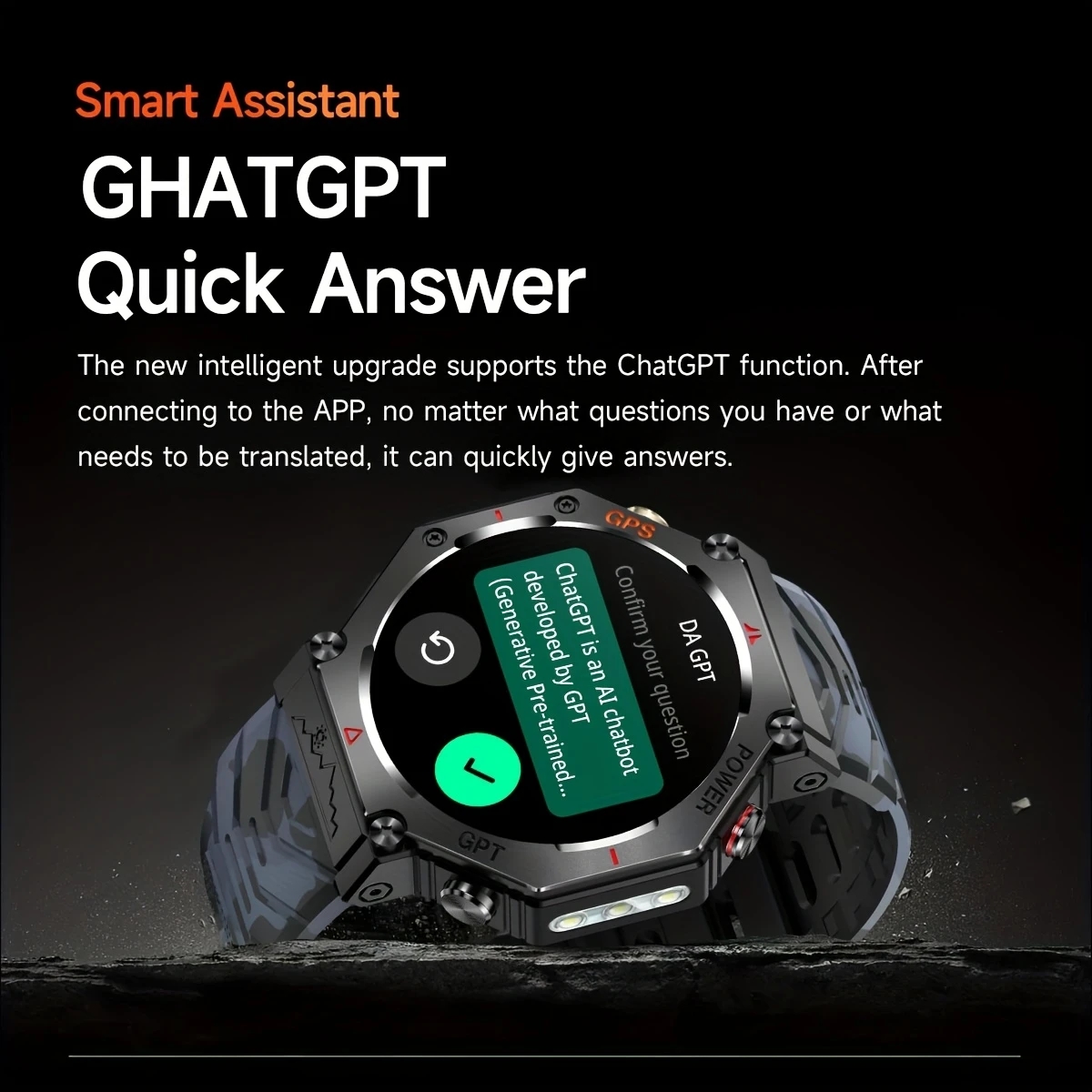 2026 New ChatGPT AI assistant  - Smartwatch Watches For Women With Gps avis et prix