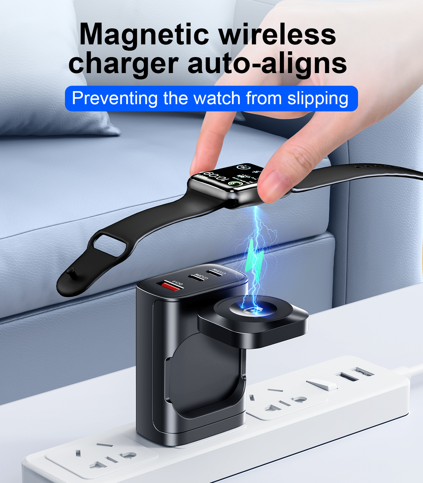 Eary 40W for Apple Charging Bl - Smartwatch Watches For Iphone avis et prix