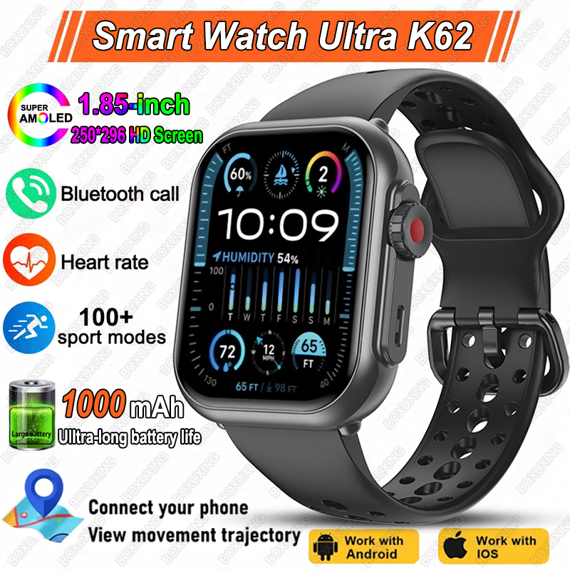 Ultra K62 1000 mAh Battery Sma - Smartwatch Watches For Women With Gps avis et prix