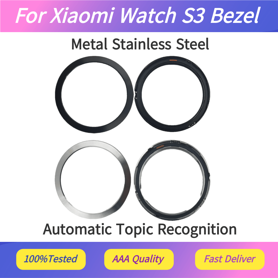 Cover For Xiaomi Watch S3 beze - Watch Bezel Insert avis et prix