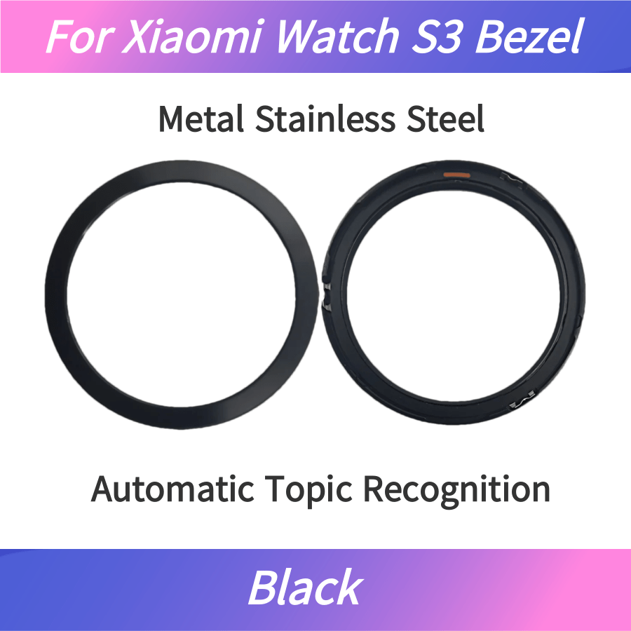 Cover For Xiaomi Watch S3 beze - Watch Bezel Insert avis et prix