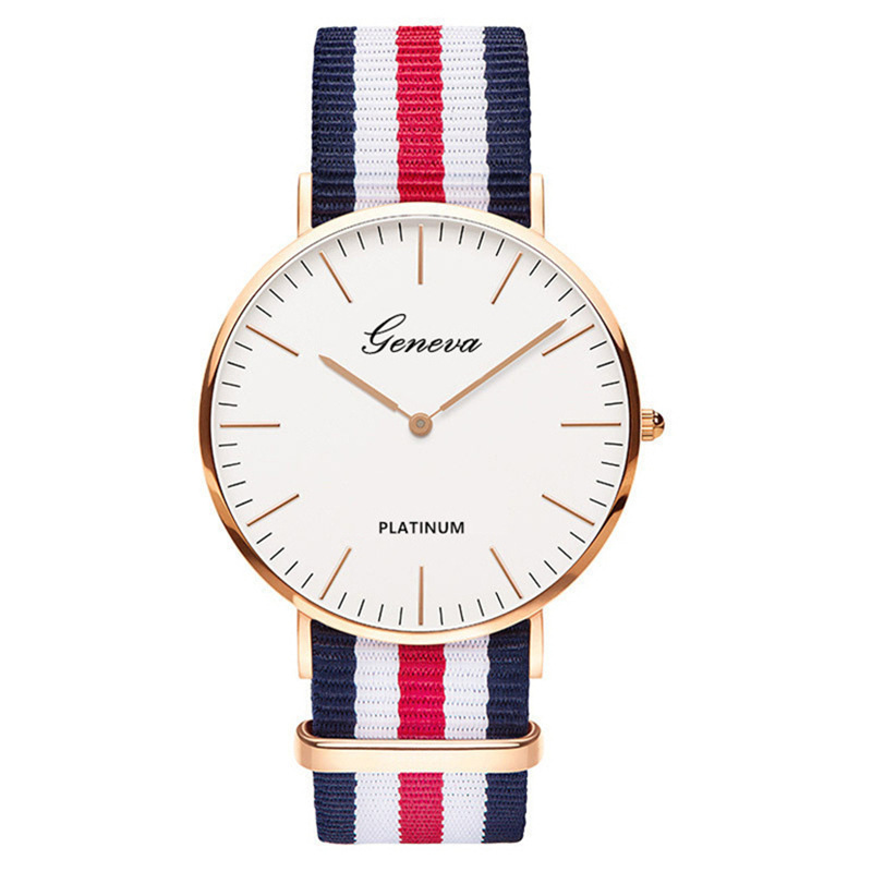 Classic Fashion Stripe Nylon B - Smartwatch Watches For Women Branded avis et prix