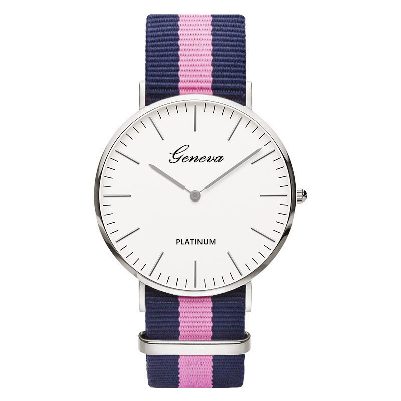 Classic Fashion Stripe Nylon B - Smartwatch Watches For Women Branded avis et prix