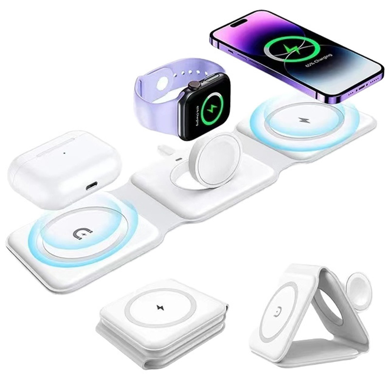3-in-1 Magnetic Folding Wirele - Smartwatch Watches For Iphone avis et prix