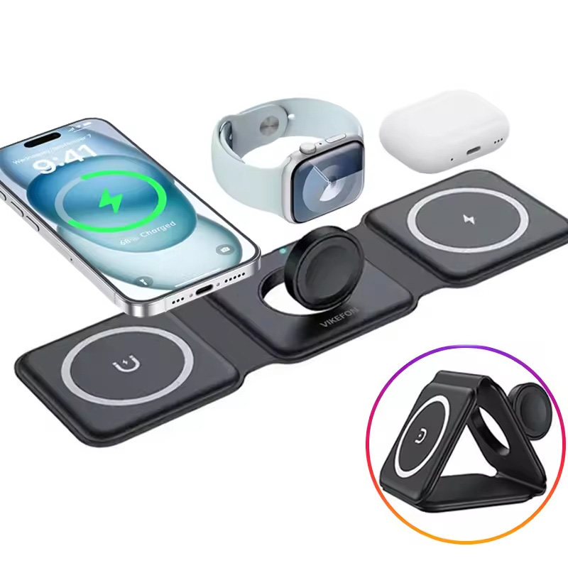 3-in-1 Magnetic Folding Wirele - Smartwatch Watches For Iphone avis et prix