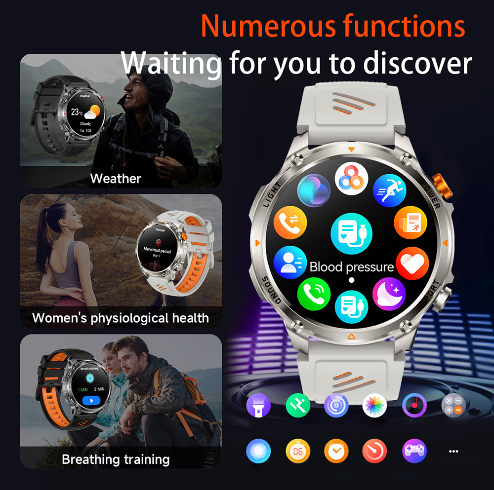 2026 New T-Rex3 Pro 1100mAh Ba - Smartwatch Running Watches For Men avis et prix