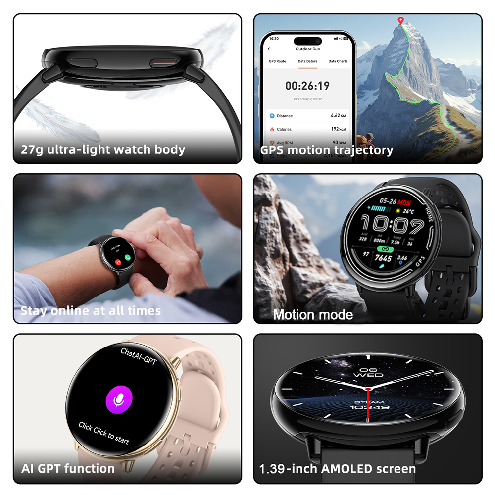 New hot GPS smartwatch 1.43 AM - Smartwatch Watches For Women With Gps avis et prix