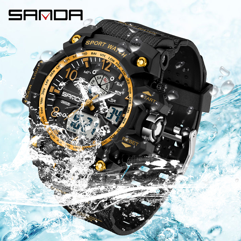 Fashion Sanda Brand Youth Mili - Solar Powered Watch avis et prix