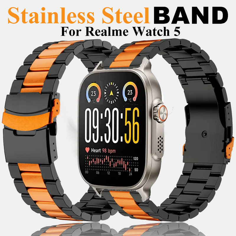 22mm Stainless Steel Strap For - Watch S Realme avis et prix
