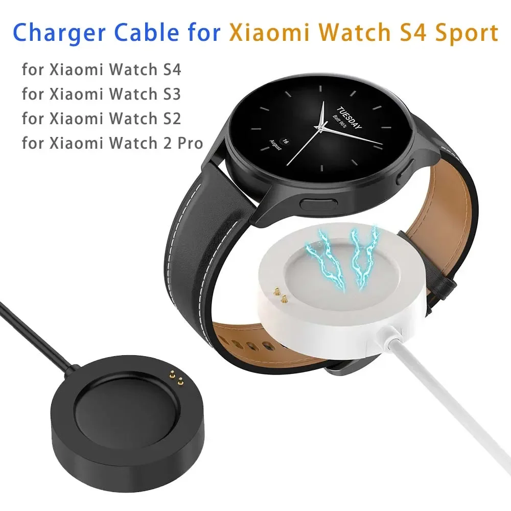 White Smartwatch Charging Cabl - Watch Smartwatch Android avis et prix