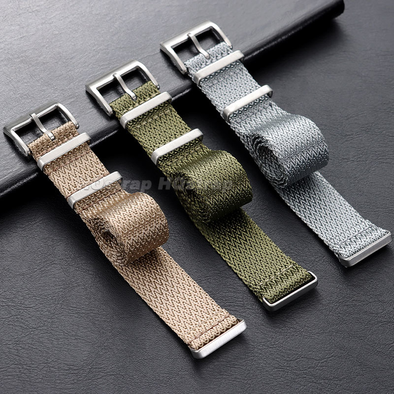 Canvas Nylon Watch Band 18mm 2 - Omega Watches Smartwatch avis et prix