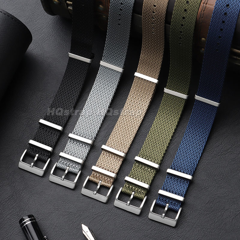 Canvas Nylon Watch Band 18mm 2 - Omega Watches Smartwatch avis et prix