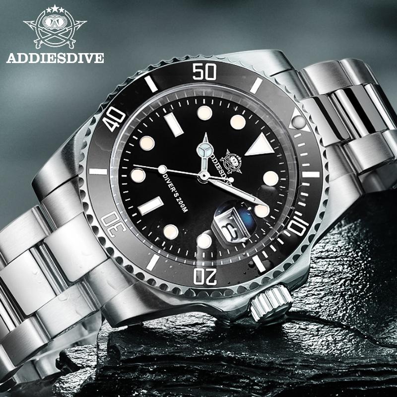 ADDIESDIVE Men's Classic Watch - Watch Bezel Insert avis et prix