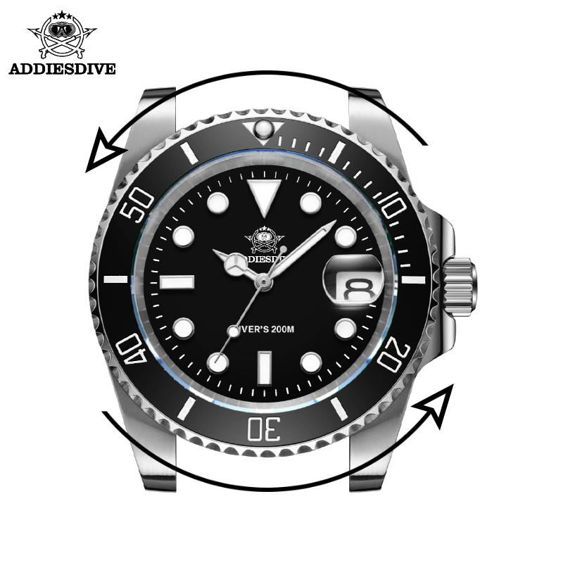 ADDIESDIVE Men's Classic Watch - Watch Bezel Insert avis et prix