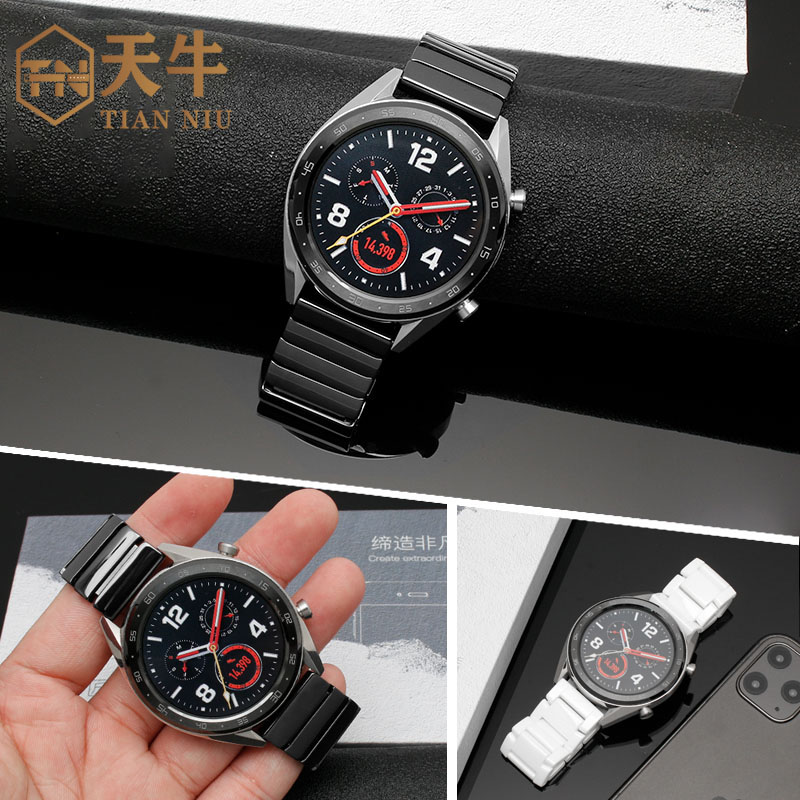 Ceramic watch strap For Omega  - Smartwatch Casio Watches For Men avis et prix