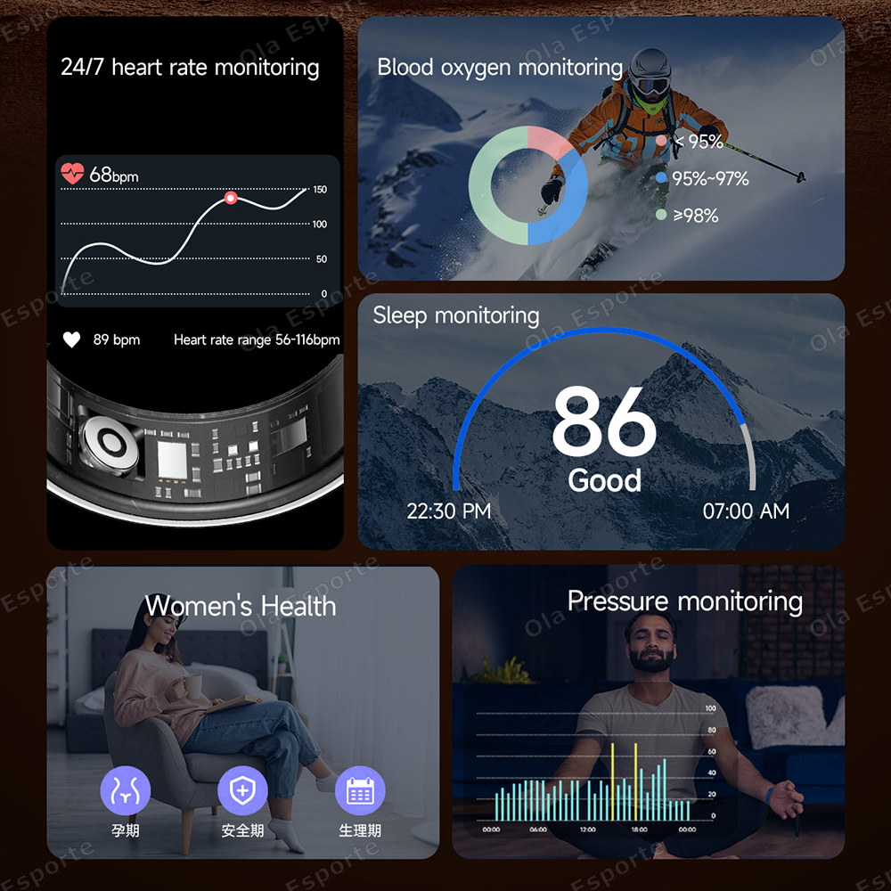 Newest Smart Ring Call Message - Smartwatch Ring Watches avis et prix