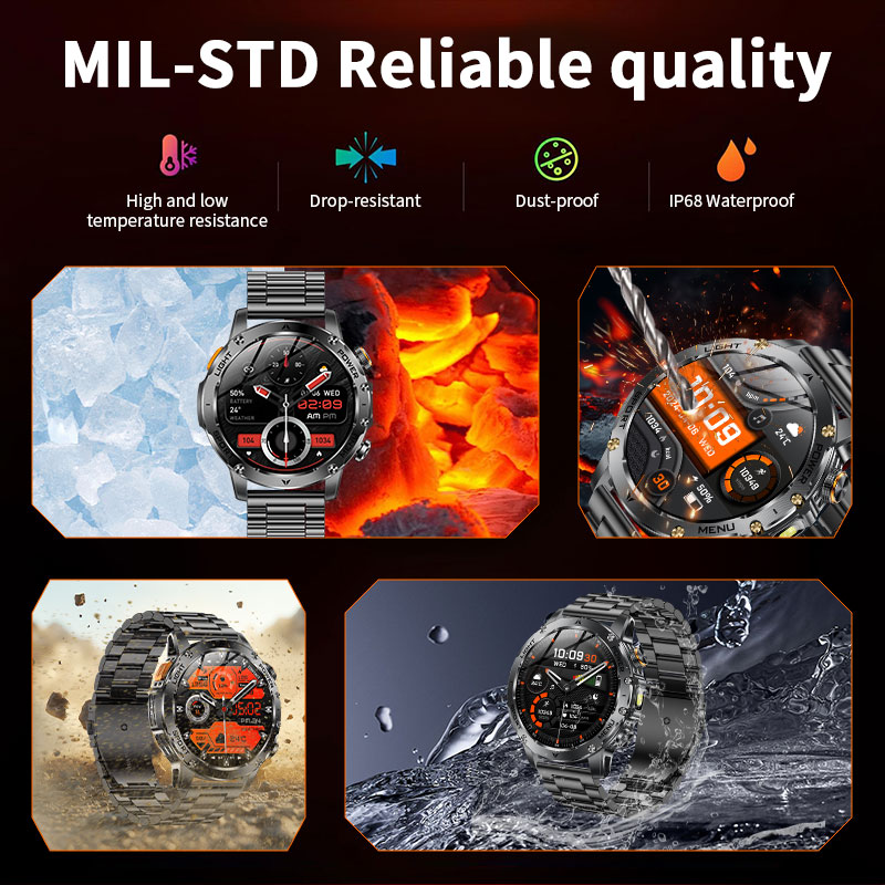 New 1000mAh Battery Smart Watc - Smartwatch Running Watches For Men avis et prix