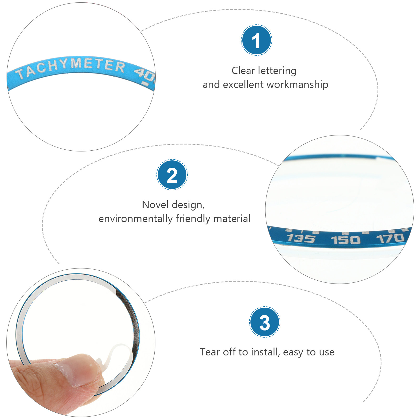1Pcs Premium Alloy Watch Bezel - Smartwatch Ring Watches avis et prix