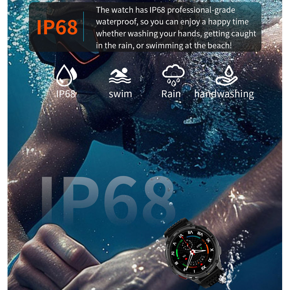 GPS Outdoor Sports Bluetooth S - Smartwatch Running Watches For Men avis et prix