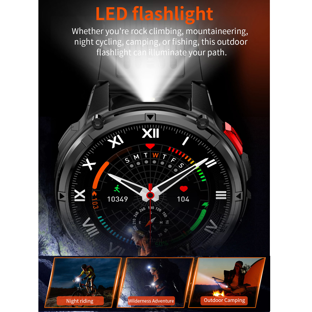 GPS Outdoor Sports Bluetooth S - Smartwatch Running Watches For Men avis et prix