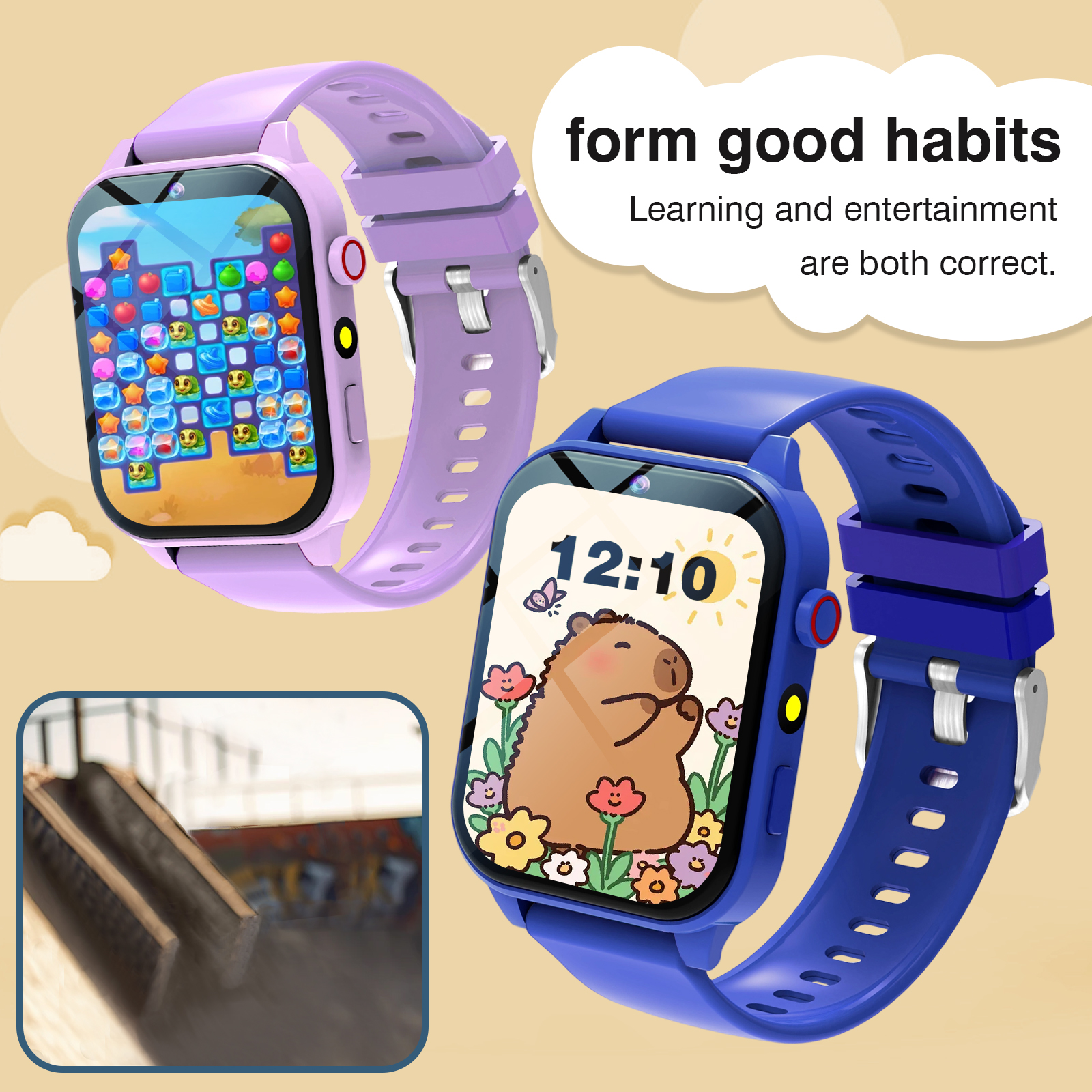 Kids′s Smart Watch 18 Games Ca - Smartwatch Watches Gift For Girls avis et prix