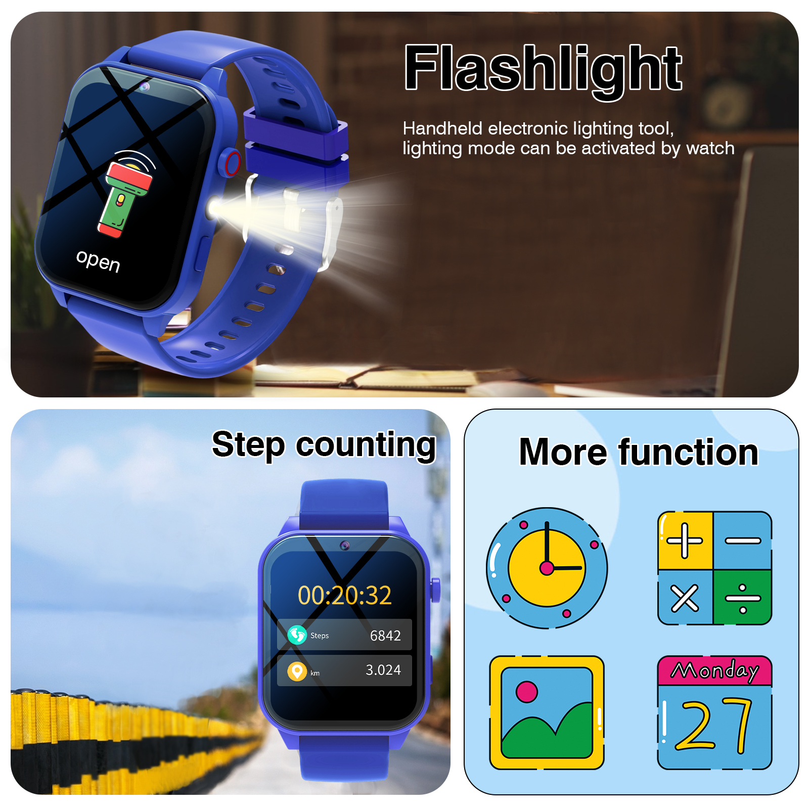 Kids′s Smart Watch 18 Games Ca - Smartwatch Watches Gift For Girls avis et prix