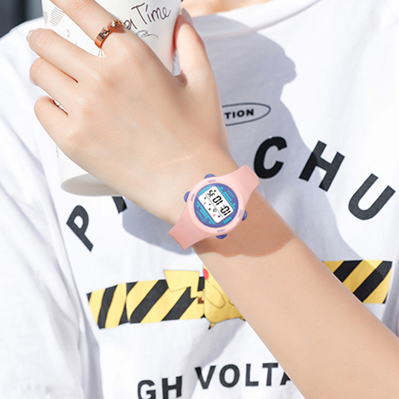 Children's Electronic Watch Gi - Smartwatch Pink Watches For Kids avis et prix