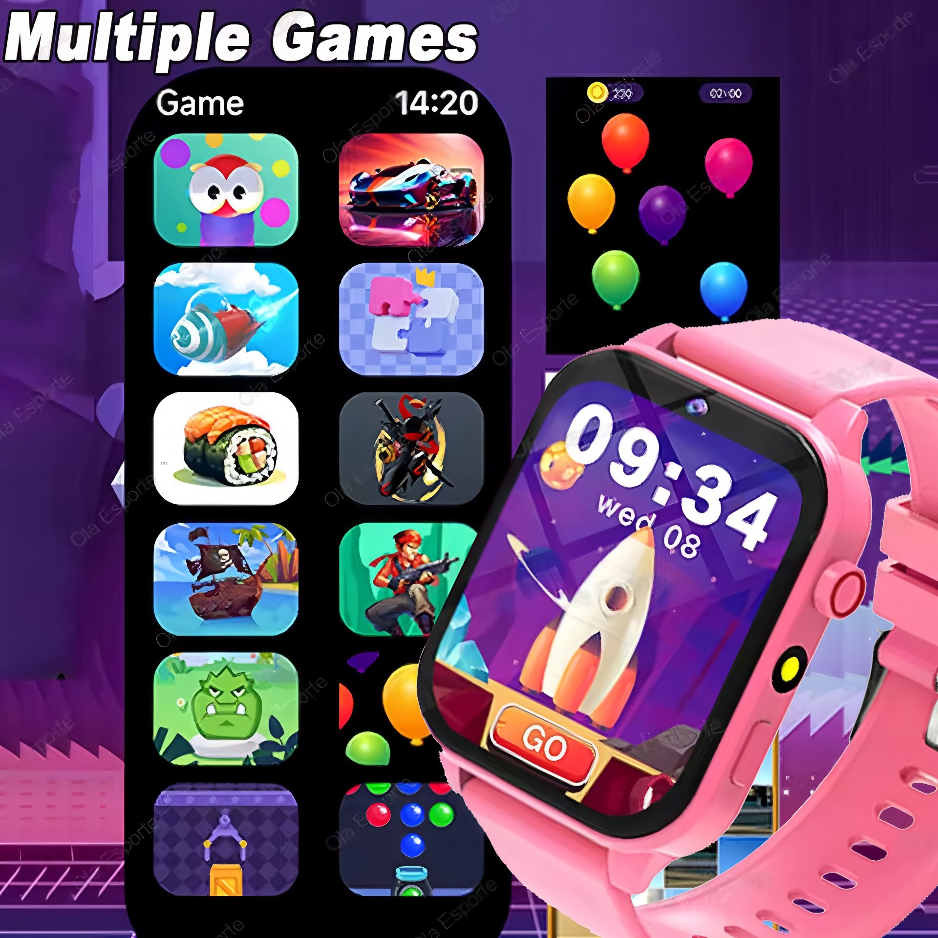 100+ Game SmartWatch Kid Child - Smartwatch Watches Gift For Girls avis et prix
