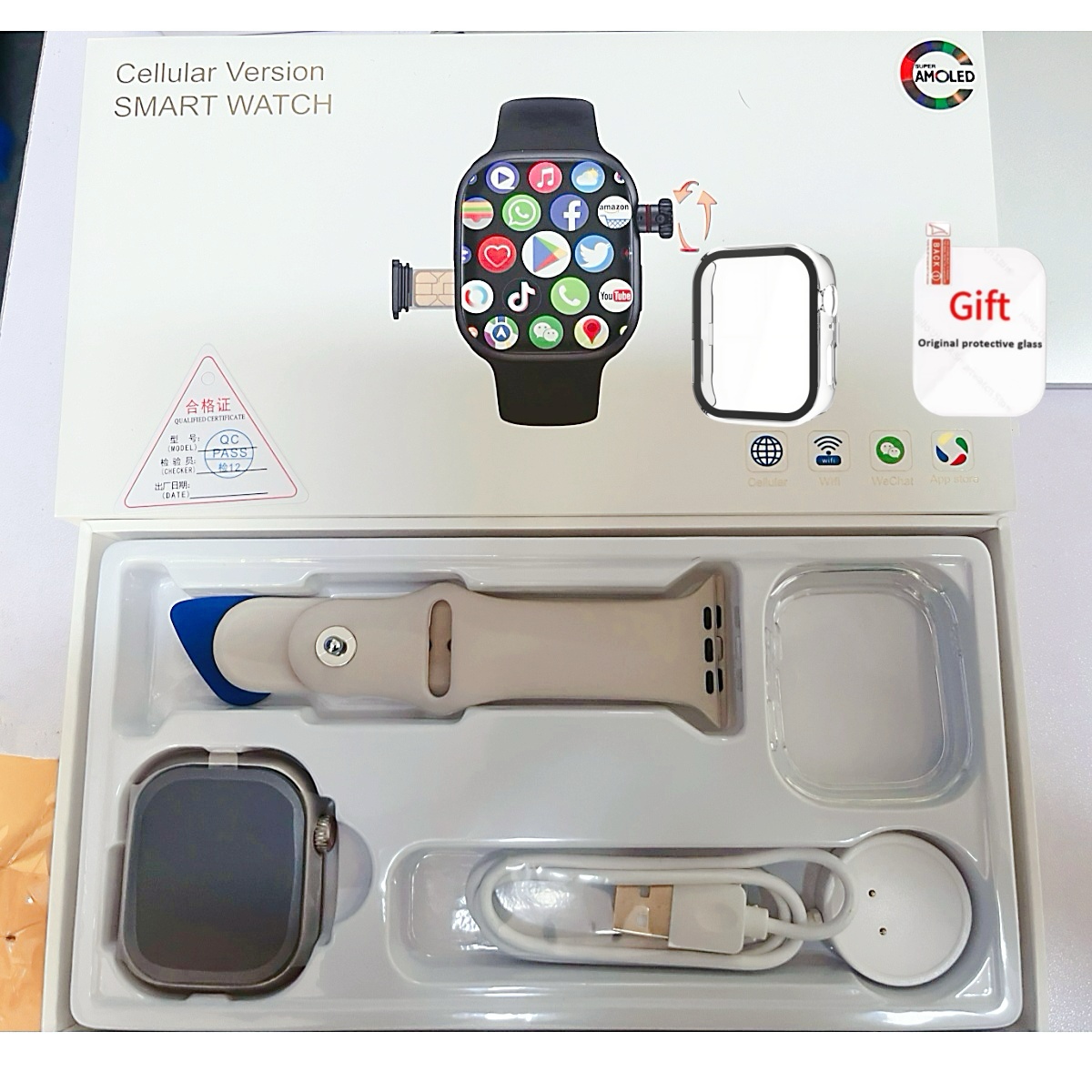 CD99 Smart Watch 8GB RAM AMOLE - Smartwatch Watches For Women With Gps avis et prix