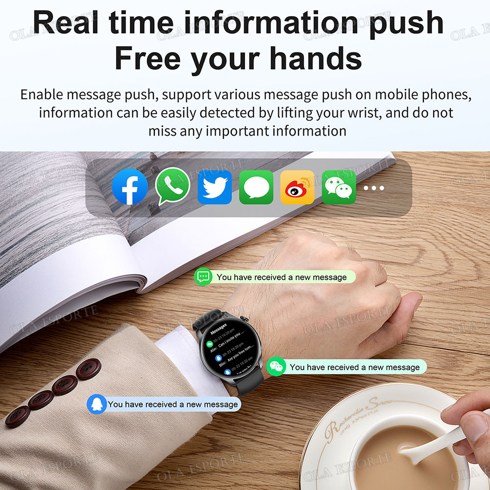 New SmartWatch for Men Women B - Smartwatch Watches For Women With Gps avis et prix
