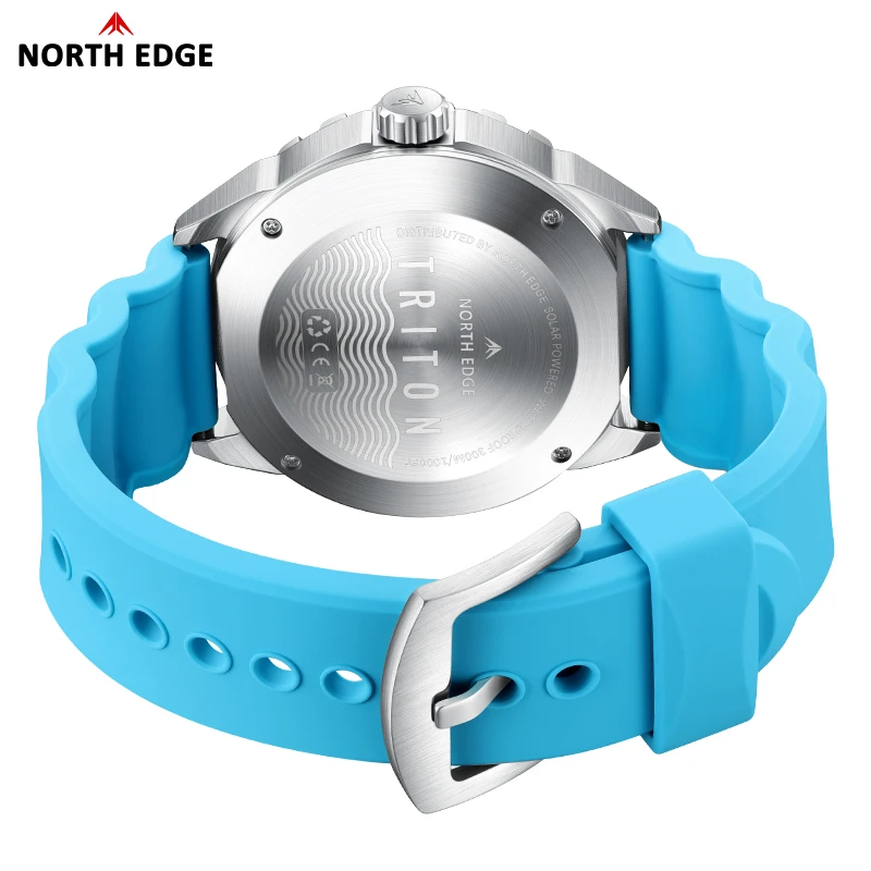 2026 New NORTH EDGE TRITON Sol - Solar Powered Watch avis et prix