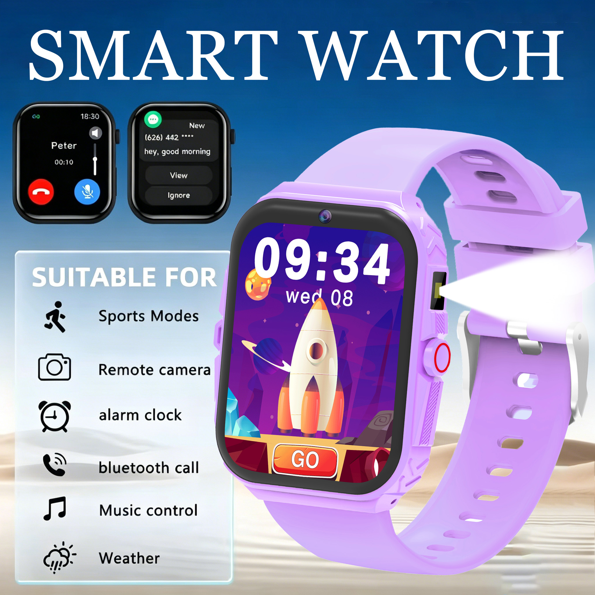 2025 New Smart Watch For Child - Smartwatch Watches Gift For Girls avis et prix