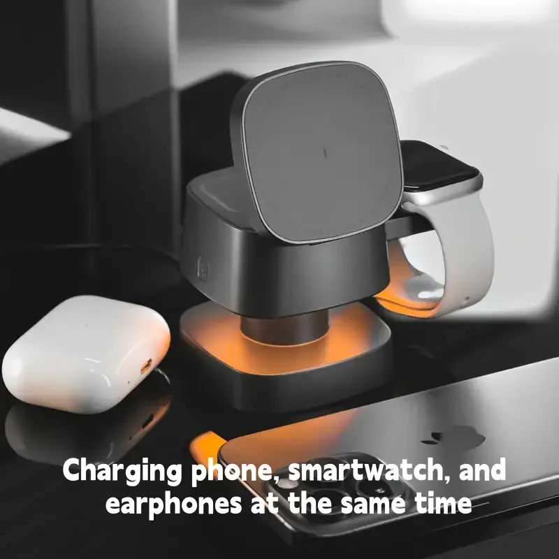 Magnetic 3 in 1 Wireless Charg - Smartwatch Watches For Iphone avis et prix
