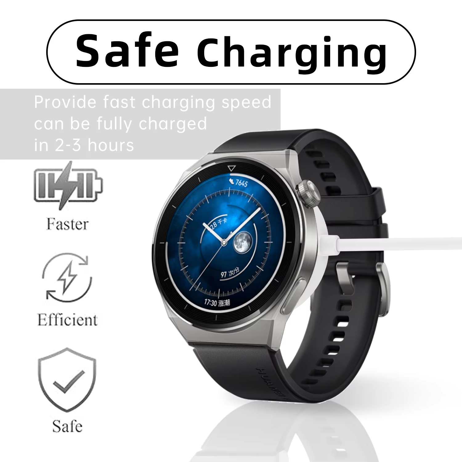 Smartwatch Charging Cable - Ma - Watch Smartwatch Android avis et prix