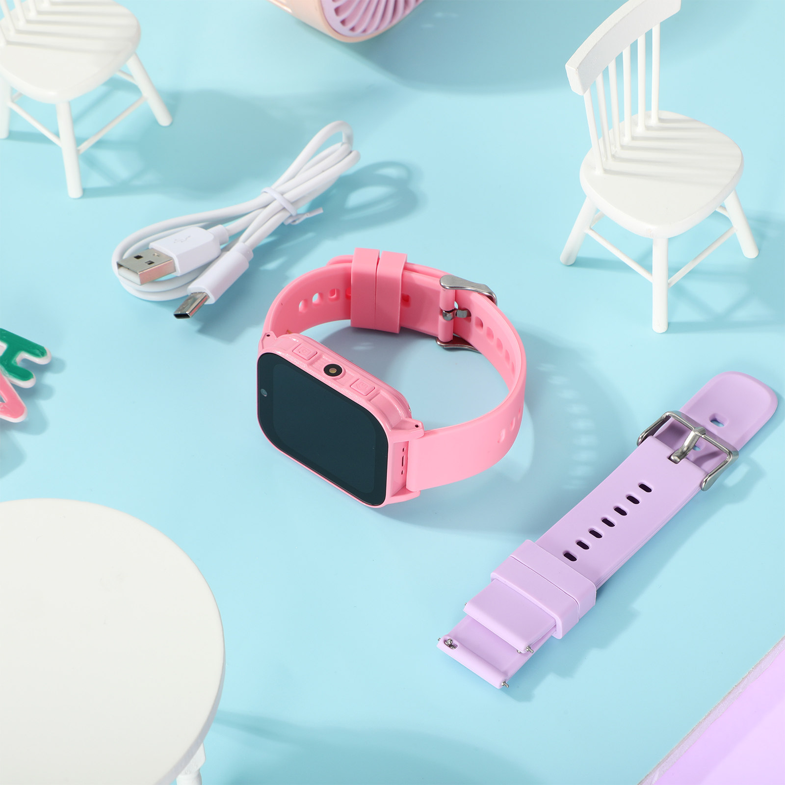 Kids Smart Watch with Educatio - Smartwatch Pink Watches For Kids avis et prix