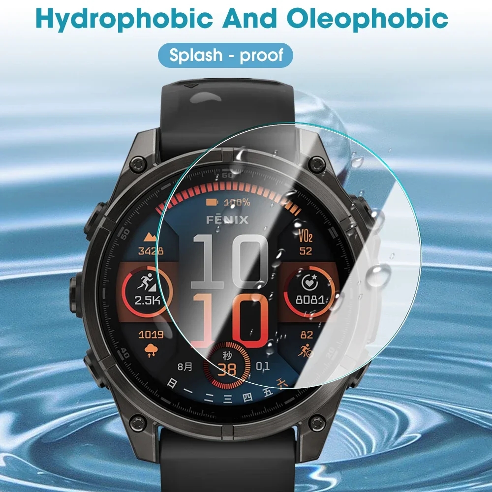 1/5pcs 9H HD Tempered Glass fo - Solar Powered Watch avis et prix