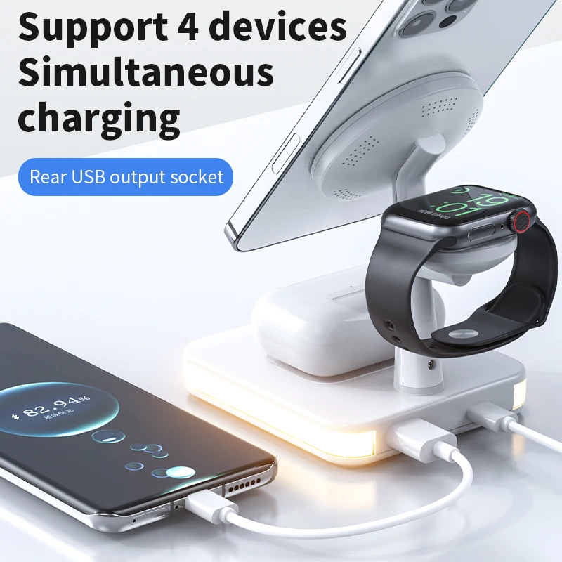 3 in 1 Wireless Chargers Stand - Smartwatch Watches For Iphone avis et prix