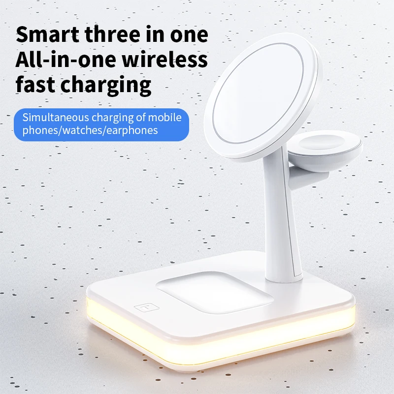 3 in 1 Wireless Chargers Stand - Smartwatch Watches For Iphone avis et prix