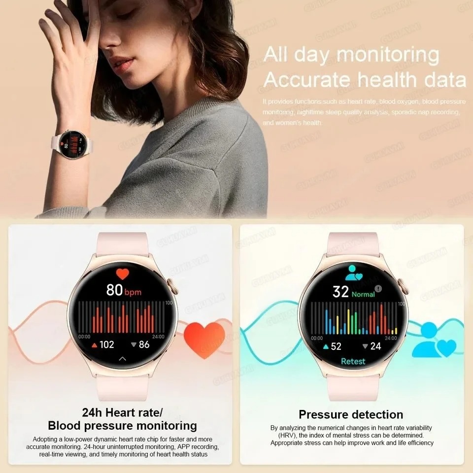 Women Smartwatch NFC AMOLED Sc - Smartwatch Watches For Women With Gps avis et prix